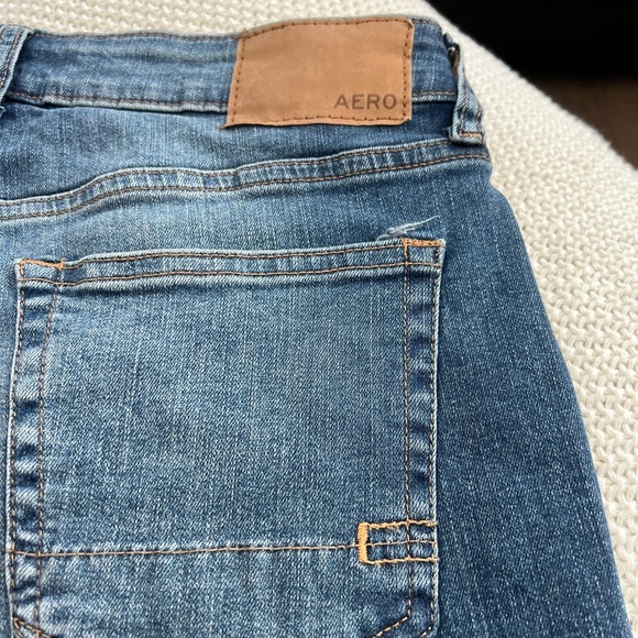 Aeropostale Blue Skinny Jeans with Modern Fit - Picture 2 of 9